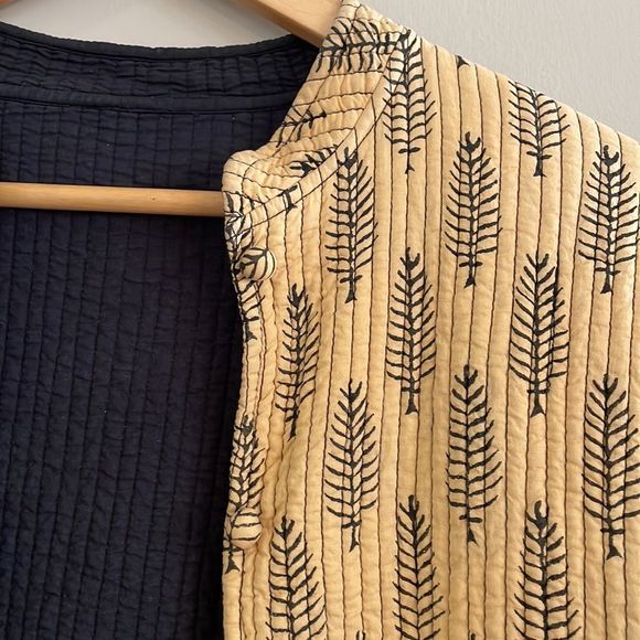 Vintage style reversible quilted jacket - Picture 2 of 5